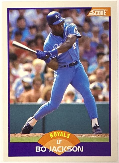 bo jackson royals baseball card|Bo Jackson Kansas City Royals All Baseball Cards